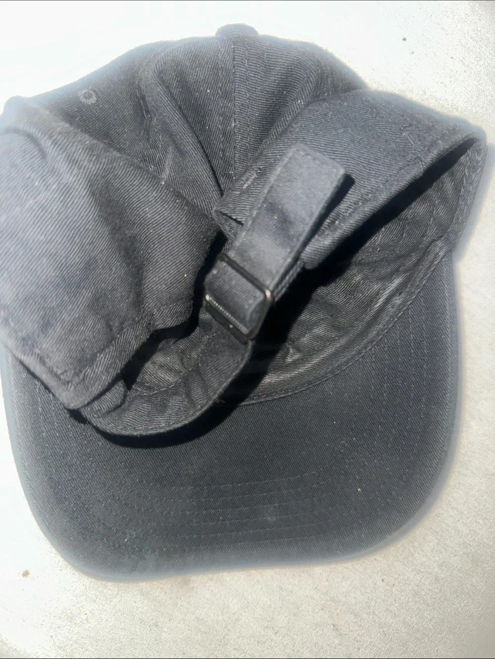 Unisex Nike Black Cap with White Swoosh – Casual Hat